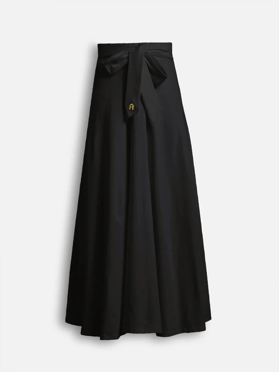 Black Spin Me Butter Skirt