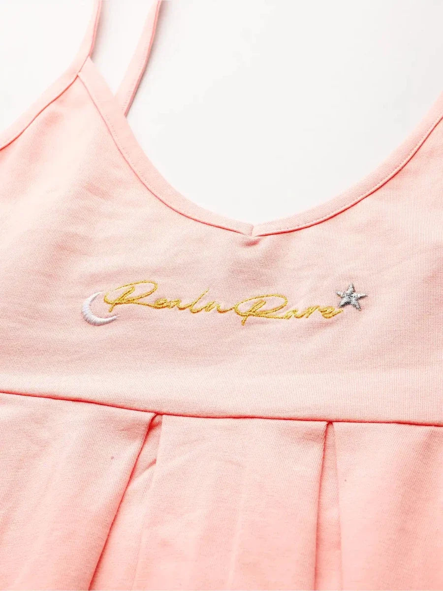 Salmon Pink Summer Hot Top