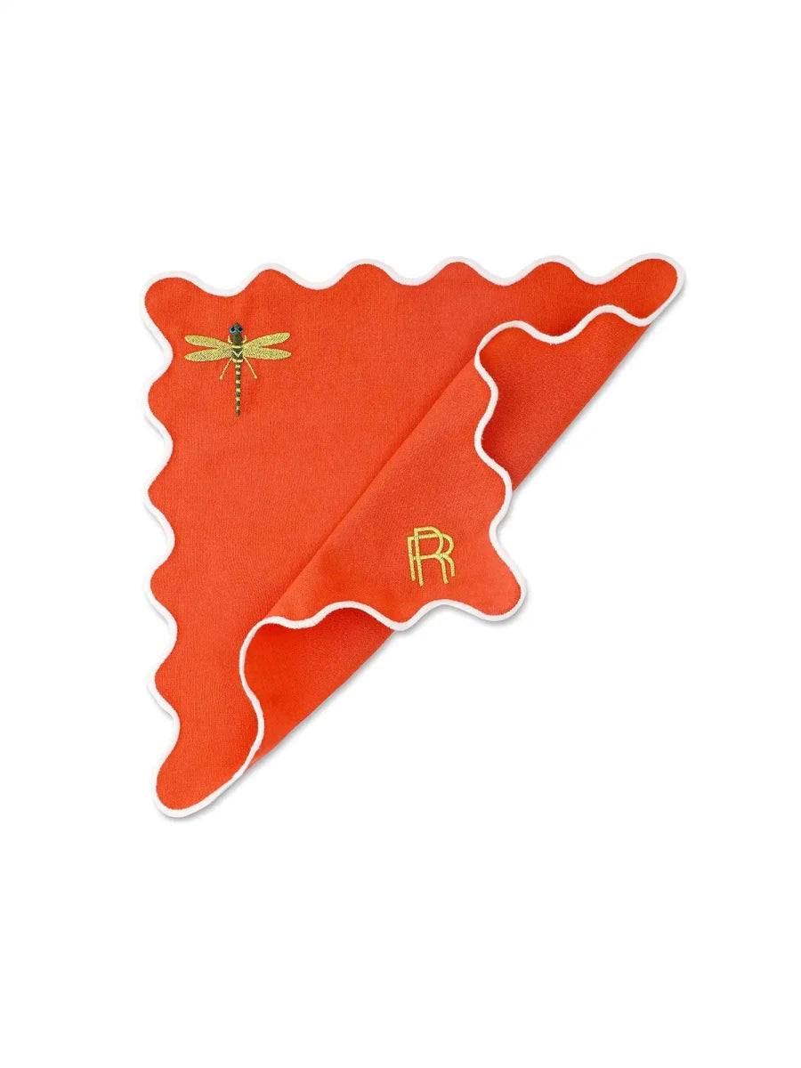 Table Napkins (Coral - Set of 2) - REAL n RARE