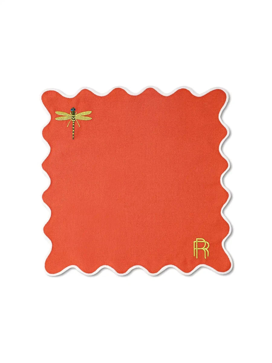 Table Napkins (Coral - Set of 2) - REAL n RARE