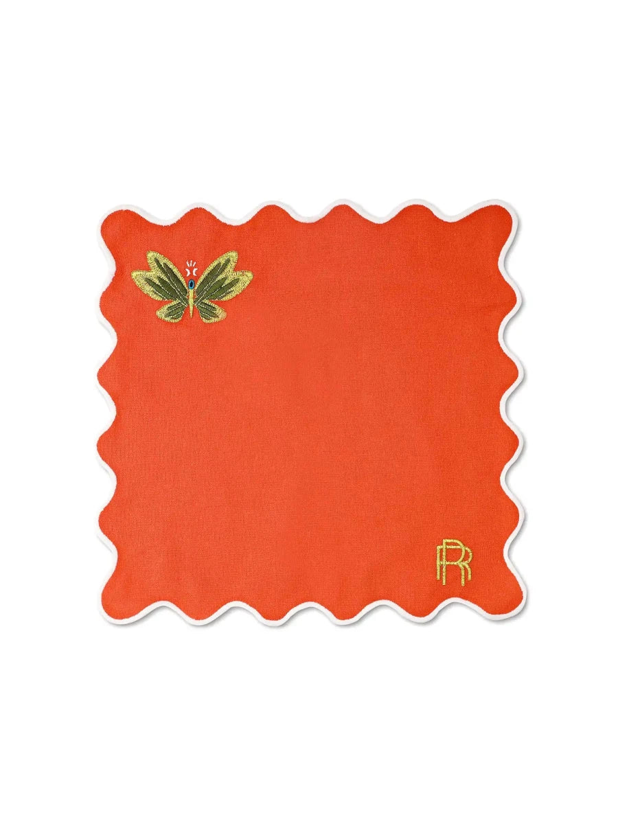 Table Napkins (Coral - Set of 2) - REAL n RARE